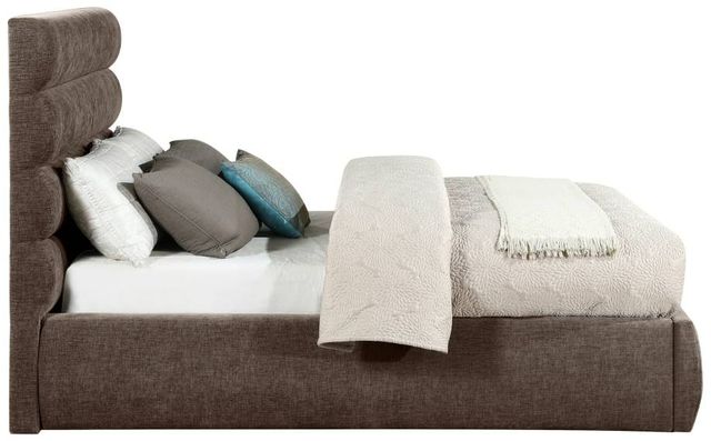 Meridian Furniture Adam Brown Full 52" Upholstered Panel Bed-2