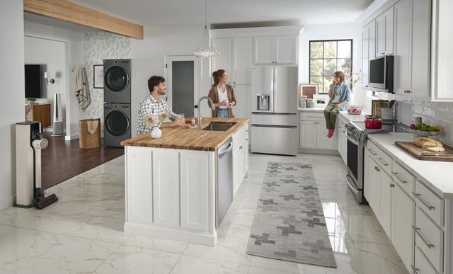 LG 2.1 Cu. Ft. PrintProof™ Stainless Steel Over The Range Microwave-17