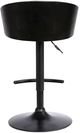 Armen Living Montego Black Adjustable Swivel Bar Stool-4