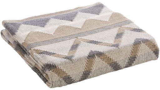 Surya Adara Khaki 50"x60" Throw Blanket-1