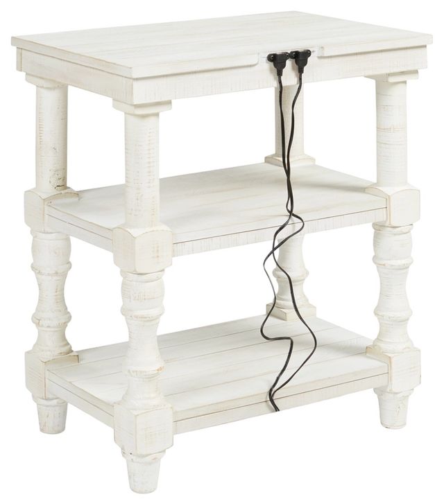 Signature Design by Ashley® Dannerville Antique White Accent Table-3