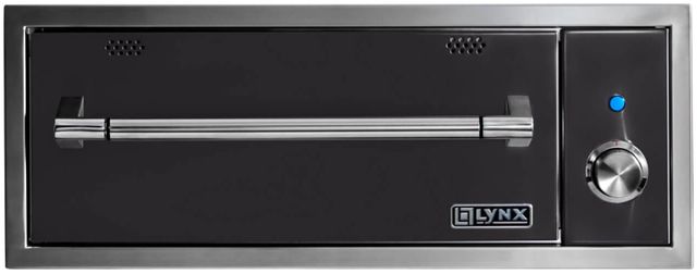 LYNX® Professional 30" Obsidian Outdoor Warming Drawer-0
