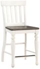 Steve Silver Co.® Joanna 5-Piece Ivory/Mocha Drop-Leaf Counter Dining Set-3