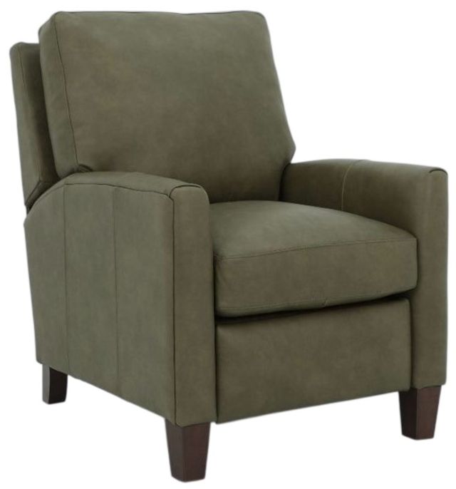 BarcaLounger® Fremont Oasis Olive Leather Manual Recliner-0