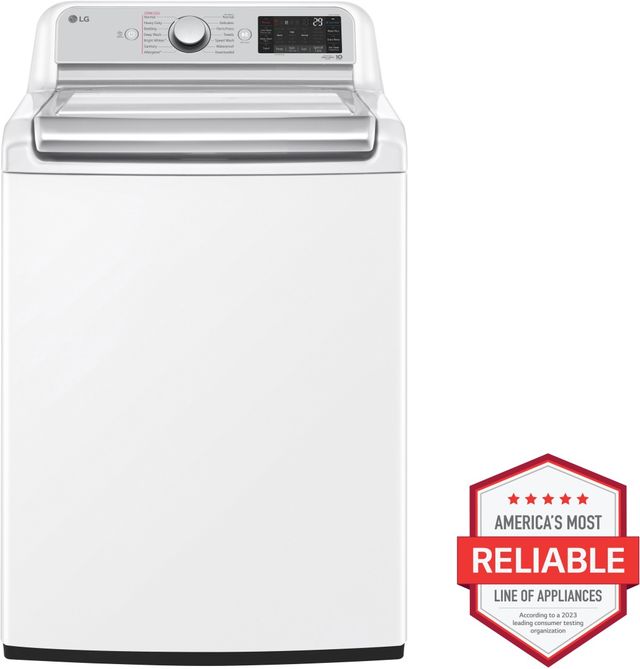 LG 5.5 Cu. Ft. White Top Load Washer-1