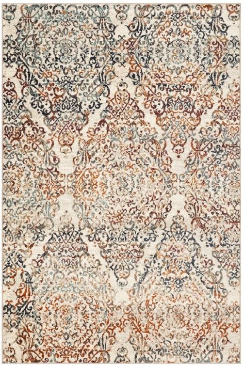 KAS Rugs Heritage Ivory Timeless 5'x8' Area Rug-0