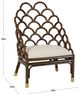 Stylecraft Tamara Day Dark Walnut Dining or Lounge Chair-1