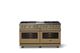 Viking® 5 Series 60" Golden Hour Pro Style Dual Fuel (NG) Range with Polished Chrome Trim-3