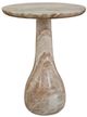 Uttermost® Shura Earthy Rust/Warm Brown Marble Indoor-Outdoor Accent Table-0