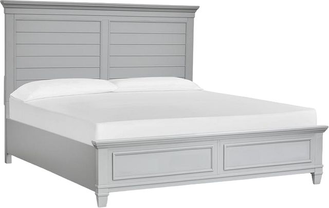Magnussen Home® Charleston Harbor Gray Queen Panel Bed-0