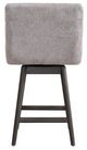 Armen Living Elias Gray Swivel Bar Stool-4