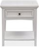 Magnussen Home® Heron Cove Chalk White End Table-1