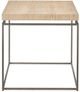 Universal Explore Home™ Modern Farmhouse Rustic Oak End Table with Pepper Base-2