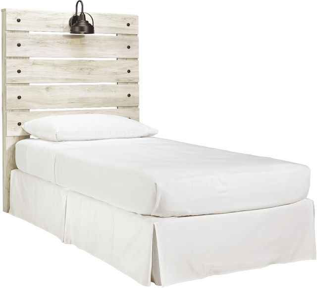 Signature Design by Ashley® Cambeck Whitewash Twin Panel Headboard-2