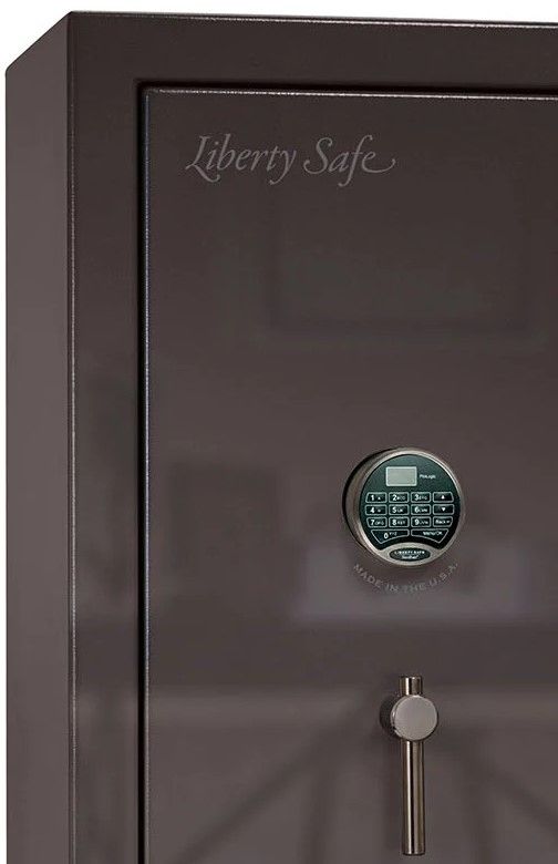 Liberty Safe Premium Home Black Cherry Gloss/Black Chrome 17 Electronic Gun Safe-2