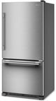 KitchenAid® 33" 22 Cu. Ft PrintShield® Stainless Steel Bottom Freezer Refrigerator with Right Door Swing-3