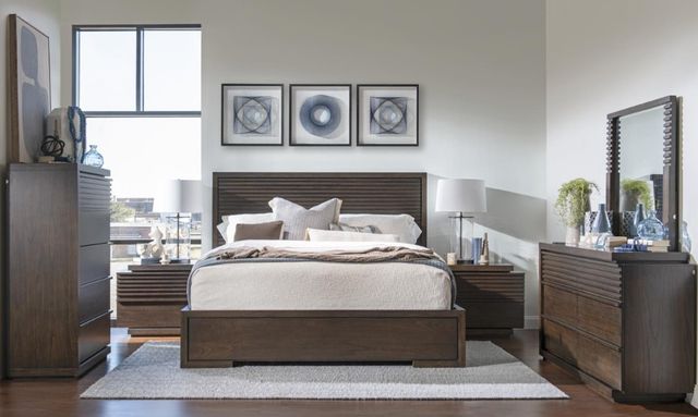 Legacy Classic Architect Onyx King Panel Bed-1
