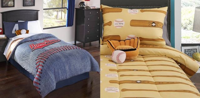 Hallmart Collectibles Home Run 5-Piece Twin Comforter Set-1