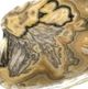 A & B Home Carmelita Amber/Black Hand-Carved Onyx Bowl-1