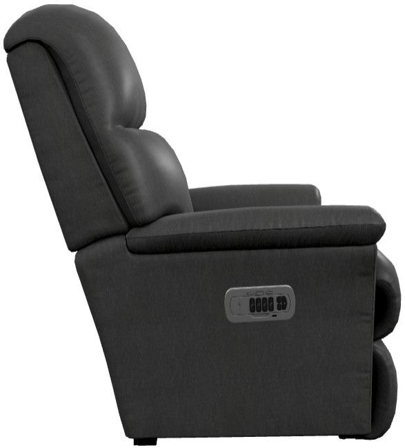 La-Z-Boy® Reed Licorice Leather Power Wall Recliner with Headrest and Lumbar-3