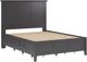Modus Furniture Grace Raven Black Eastern King Platform Storage Bed-2