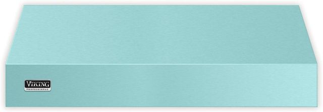 Viking® 5 Series 30" Bywater Blue Professional Wall Mounted Range Hood with Ventilator-0