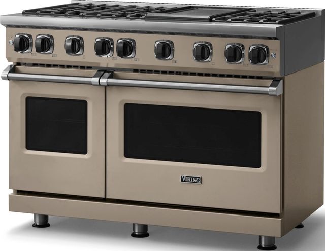 Viking® 7 Series 48'' Nantucket Pro Style Gas Range with Griddle-3