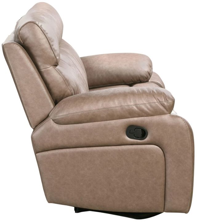 Parker House® Theon Stokes Toffee Manual Reclining Loveseat-4