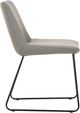 Moe's Home Collection Villa 2-Piece Grey Dining Side Chair Set-1