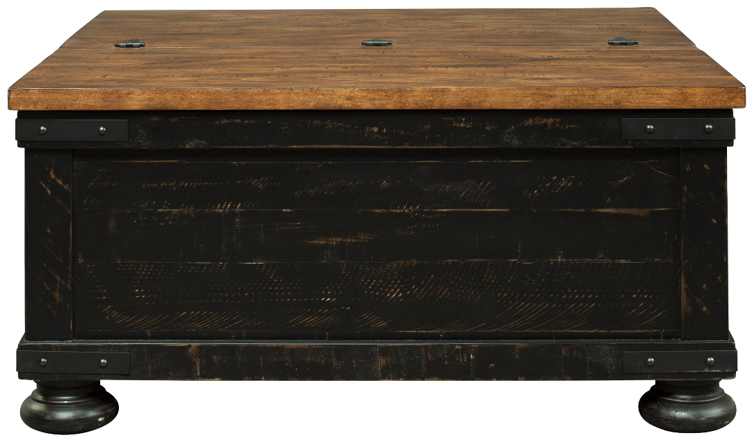 Signature Design by Ashley Valebeck Square Lift Top Coffee Table - Thumbnail 2