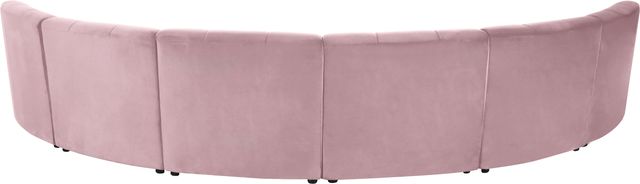 Meridian Furniture Limitless 6-Piece Pink Velvet Modular Sectional-3