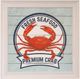 Stylecraft Blue/Light Blue/Orange/White Wall Art-0