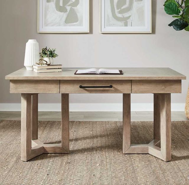 Liberty Furniture Proximity Place Barley Buff Writing Desk-1