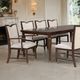 Furniture of America® Westerham 2-Piece Dark Cherry Arm Chair-2