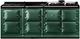 AGA™ R7 210 Classic Cast Iron 83" British Racing Green Pro Style Dual Fuel Range-0