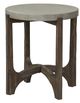 Liberty Furniture Cascade 3-Piece Gray/Wirebrush Rustic Brown Geometric Occasional Table Set-3