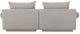 Moe's Home Collection Rosello Nook 3-Piece Light Grey L-Shaped Modular Sectional and Ottoman-4
