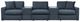 Signature Design by Ashley® Modmax 5-Piece Ink Modular Sectional with Console-1
