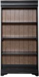 Liberty Furniture Meritage 4-Piece Aged Charcoal/Caramel Bookcase-3