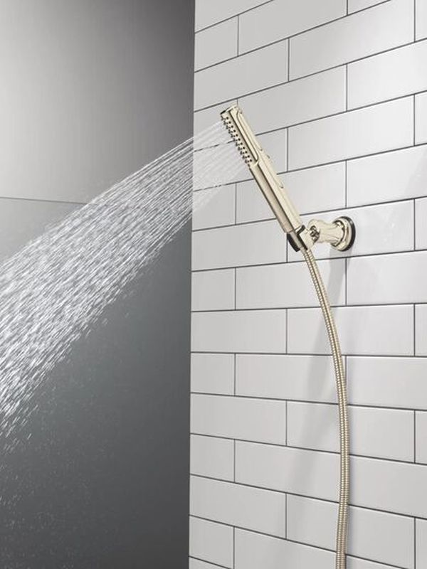 Delta Universal Showering Components Lumicoat® Polished Nickel 2-Setting Wall-Mount Hand Shower with ProClean™ Spray-1