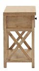 Vintage Furniture Cross Side Table-3