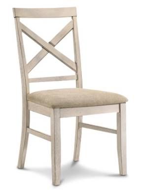 American Wholesale Furniture Somerset 5-Piece Vintage Crème Dining Set-2