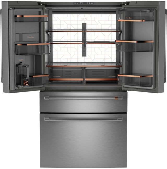Café™ 36" 28.7 Cu. Ft. Stainless Steel French Door Refrigerator-1