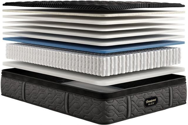 Beautyrest Black® Series 1 Pocketed Coil® 14.25" Firm Pillow Top Queen Mattress-2