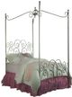 Standard Furniture Princess Silver Canopy Youth Bed-0