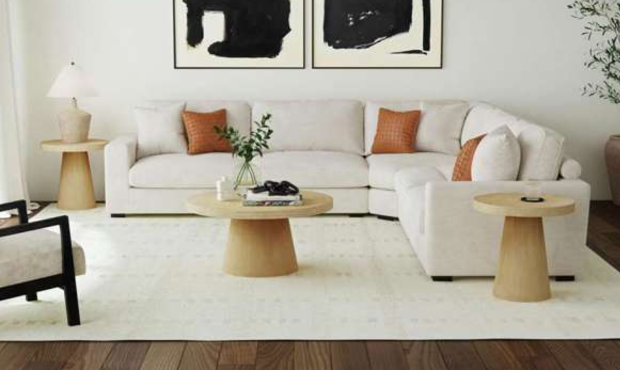 Elements International Portland Coffee Table - Thumbnail 3
