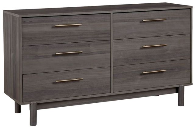 Signature Design by Ashley® Brymont 4-Piece Dark Gray Full Youth Platform Bed Set-2