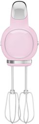 Smeg® 50's Style 220 W Pink Hand Mixer -1