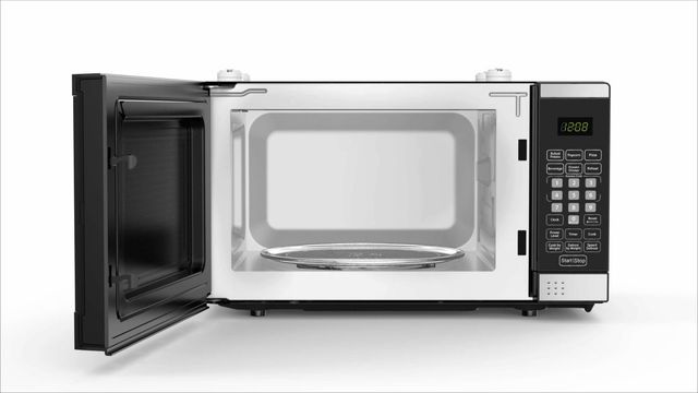 Danby® 0.9 Cu. Ft. Stainless Steel Countertop Microwave -1