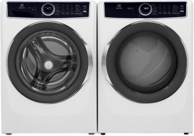 Electrolux White Front Load Washer & Electric Dryer Laundry Pair-0